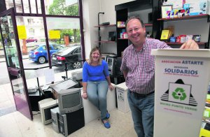 Micropuntos Verdes astarte. recogida material informatico